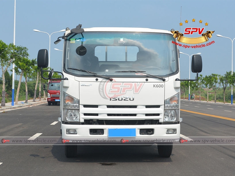 ISUZU NPR Light Cargo Truck - Front Side 